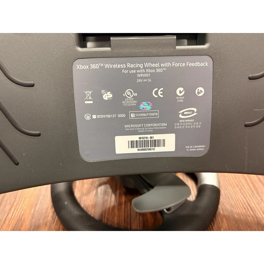 Xbox 360 Wireless‎ Racing Wheel READ!